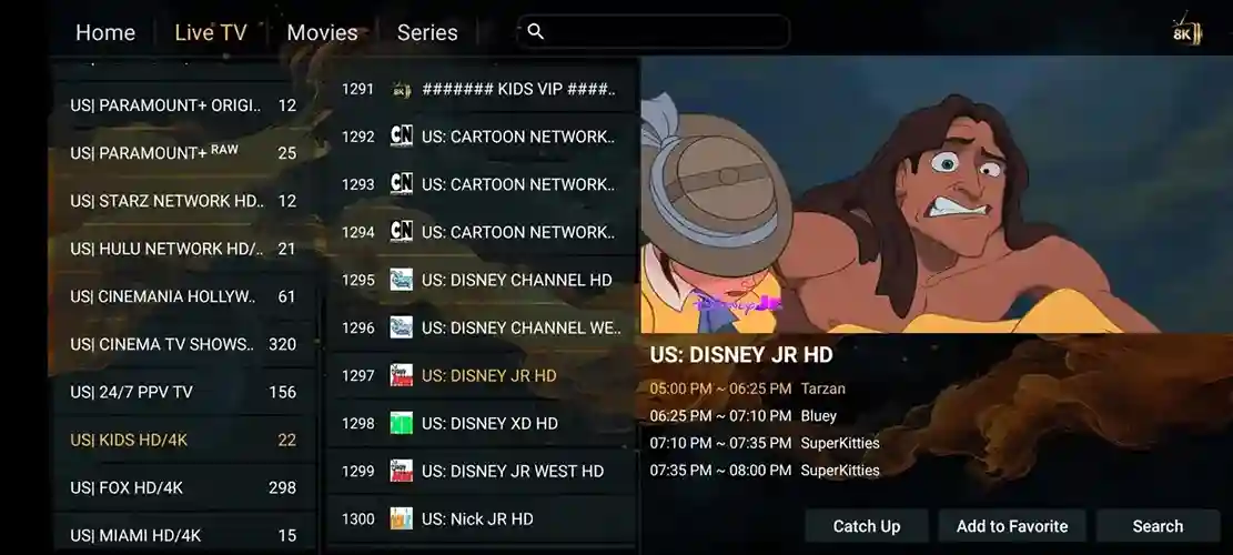 Preview 2 - Pilot IPTV Premium IPTV Subscription