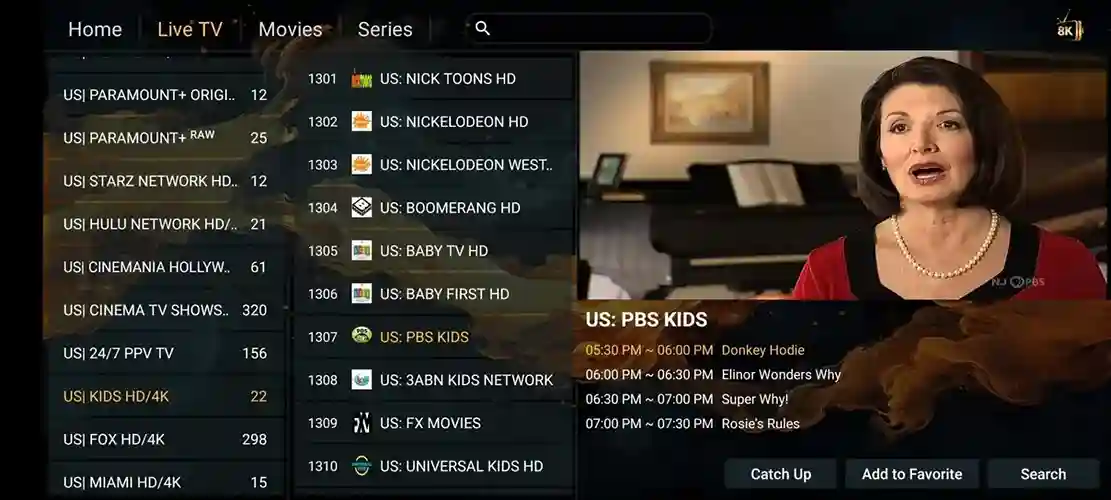 Preview 4 - Pilot IPTV Premium IPTV Subscription